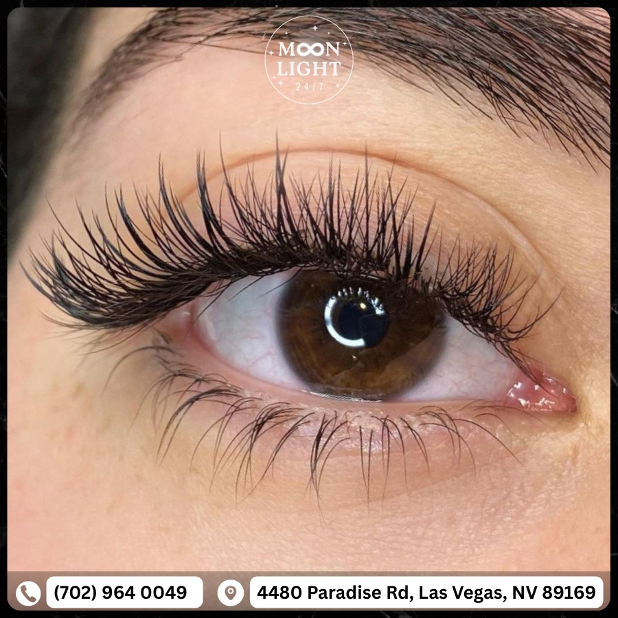 24/7 Moonlight Nails & Lashes Salon in Paradise, Las Vegas, NV 89169